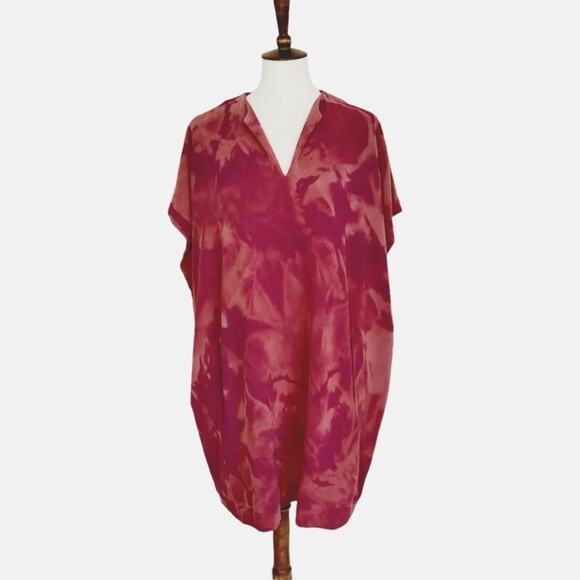 Diane Von Furstenberg Fuchsia Tie Dye Dress Size S - Picture 5 of 13